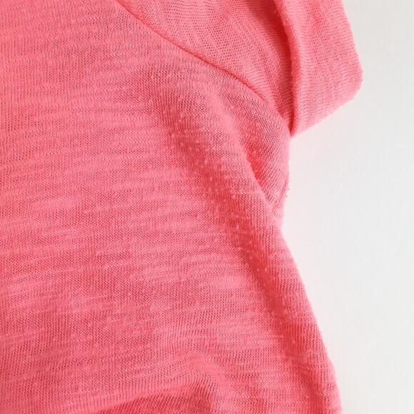 Lilly Pulitzer Maisy T Shirt Dress Coral Shift Mini Dress Womens M Resort Summer - Picture 5 of 8